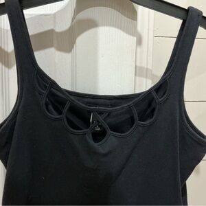 Black Sleeveless Top